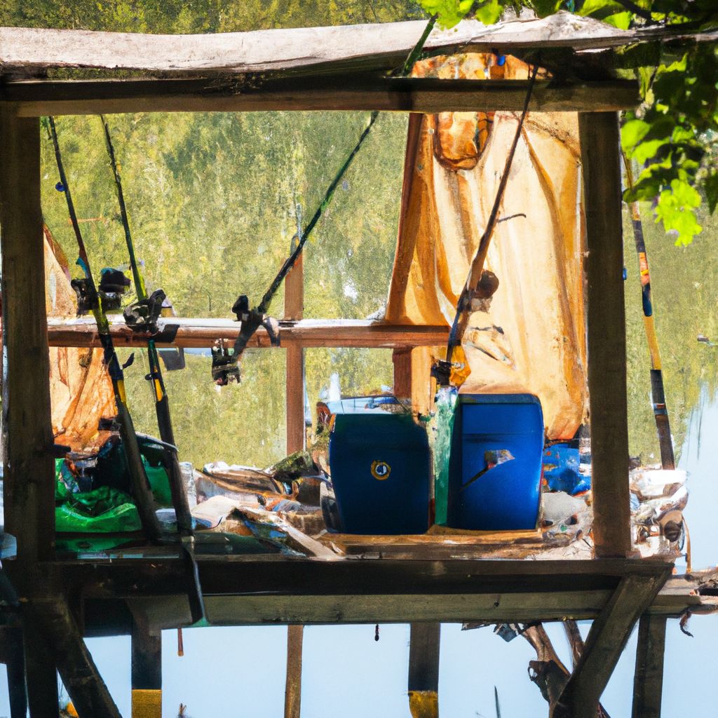 Casa de Pesca Equipamentos e acessrios indispensveis para o pescador